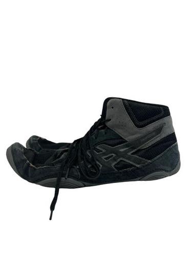Used Asics Snapdown Mens 12 Wrestling Shoes Black 11692-s000150868