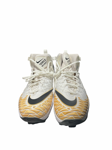 Used Nike Adult Fb Cleats White Senior 19 11834-s000051692