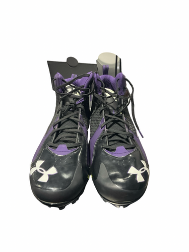Used Under Armour Adult Fb Cleats Purple Senior 18 11834-s000051691