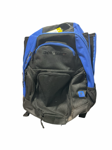 Used Demarini Blk Blu Backpack Bb Sb Player Backpack Black 11834-s000051718