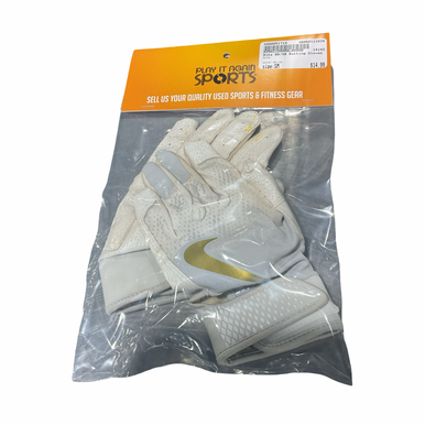 Used Nike Bb Sb Batting Gloves White Sm 11834-s000051714