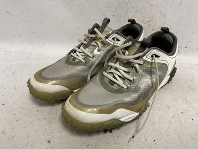 Used Footjoy 57330 Mens Golf Shoes White Senior 10 11855-s000204536