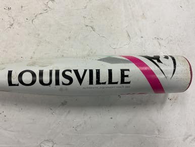 Used Louisville Slugger Diva Wtlfpdv171 Fastpitch Bat White And Pink 27" 11855-s000204508