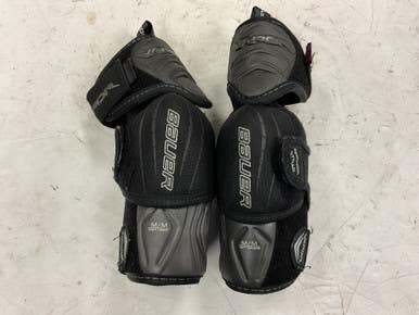 Used Bauer Vapor X900 Lite Junior Elbow Pads Black And Grey Md 11855-s000204503