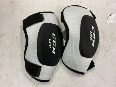 Used Ccm Ltp Junior Elbow Pads White And Black Lg 11855-s000204501