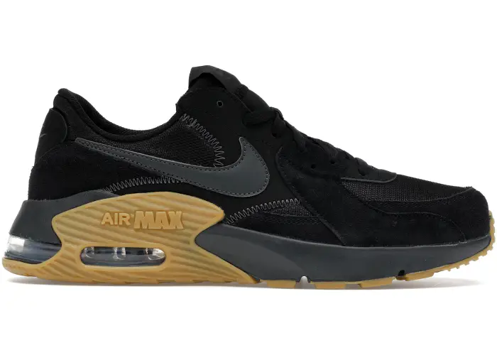 Size 10 - Nike Air Max Excee Black Gum Light Brown HV0928-010