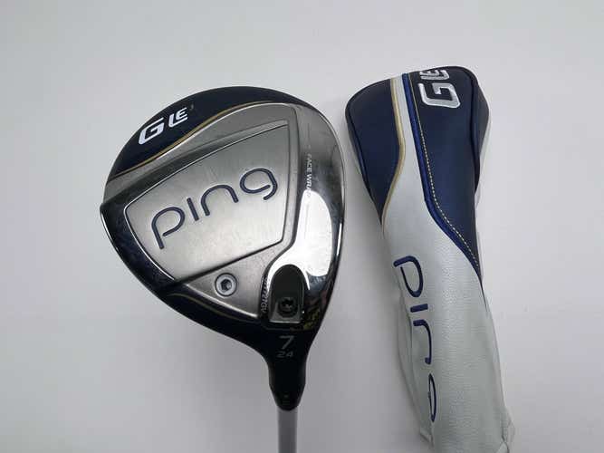 Ping G LE 3 7 Fairway Wood 24* ULT 250 Ladies Graphite Womens RH HC