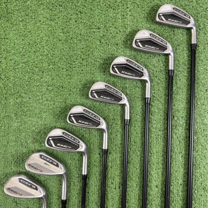 Cobra King F8 Carbon FT Iron Set 5-PW GW SW Superlite 60 Regular Flex Graphite