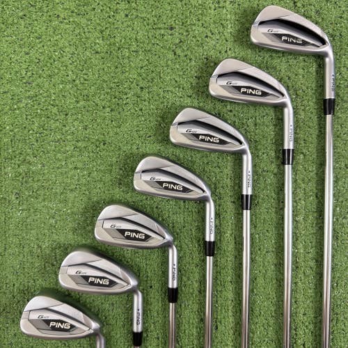 Ping G425 Iron Set 5-PW UW Blue Dot Dynamic Gold 105 R300 Regular Flex Steel