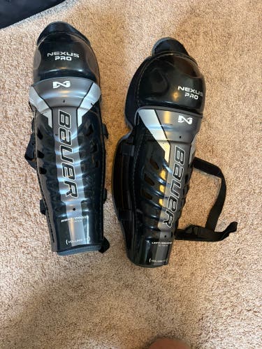 Senior Bauer Nexus Classic 16" Shin Pads (Used)
