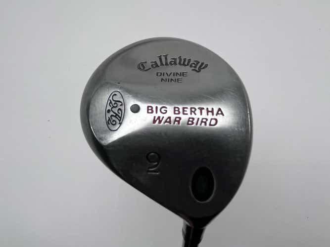 Callaway Big Bertha Warbird 9 Fairway Wood Divine Nine Grafalloy Regular RH