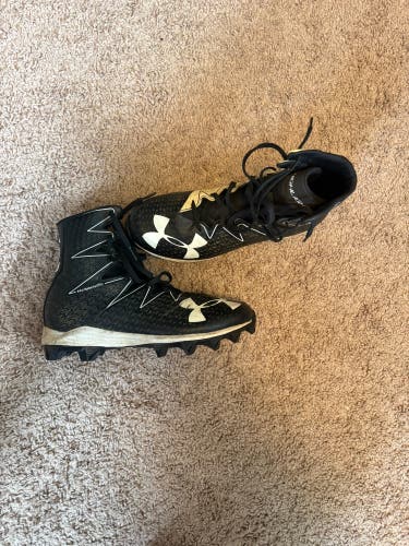 Men's Size M 8.5 (W 9.5) Under Armour ClutchFit High Top Molded Cleats (Used)