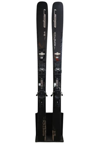 USED 2026 Elan Ripstick 94 161cm Skis with Elan Attack 11 GW Bindings