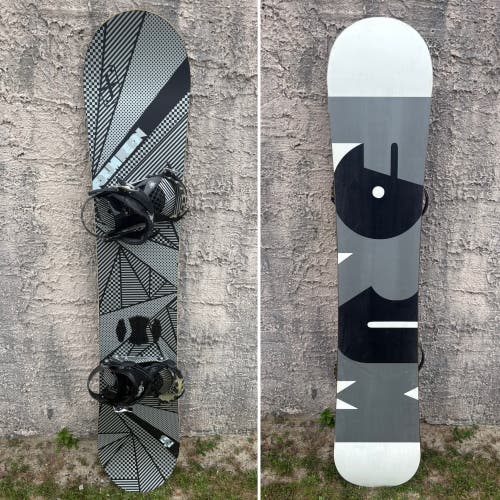 156cm Forum Recon Snowboard With Ride EX Bindings (Used)