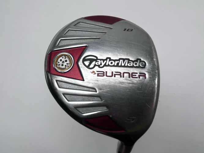 TaylorMade Burner Steel 2007 5 Fairway Wood 18* REAX SuperFast 50g Regular RH