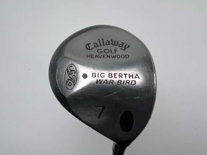 Callaway Big Bertha Warbird 7 Fairway Wood 21* Grafalloy ProLite Regular Mens RH