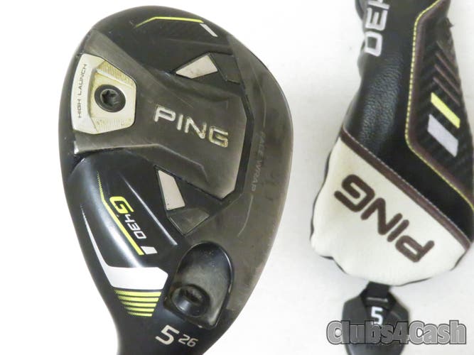 PING G430 HL Hybrid 26  5H High Launch Fujikura Alta Quick 35 SENIOR +Cover