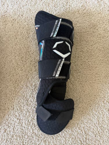 RHH Black Senior EvoShield Leg guard Shin Guards (Used)
