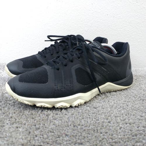 Asics Conviction X 2 Womens Size 8 Running Shoes Black Sneakers Low Top