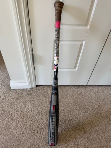 2026 Louisville Slugger Select PWR Hybrid BBCOR Certified Bat (-3) 30 oz 33" (Used)