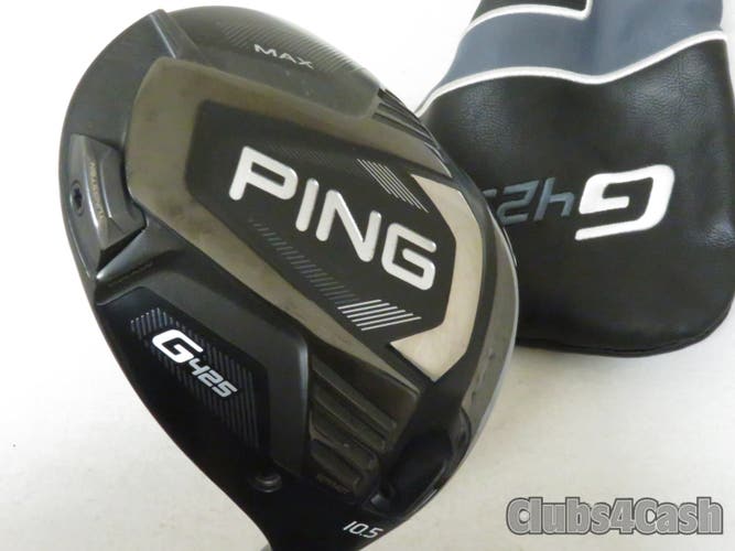 PING G425 Max Driver 10.5 Alta CB 55 Slate Stiff Flex +Cover  Near MINT