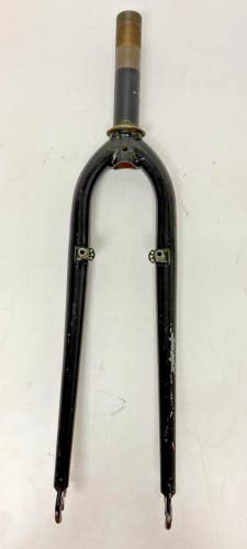 Vintage 1990s Tange CrMo 26" QR Mountain Bike Fork 130mm 1-1/8" Threaded Steerer