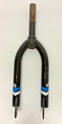 Vintage Powerlite PRO Mid School BMX Black Steel Fork 20" Wheel 155mm 1-1/8"