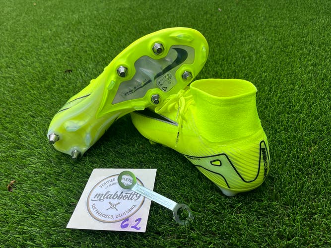 Nike Mercurial Superfly 10 Elite SG-Pro Anti-Clog Cleats - Mad Voltage - Bosnia - Size 9 New