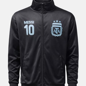 AFA Messi Black Men's Size (XL) Track Jacket (New)