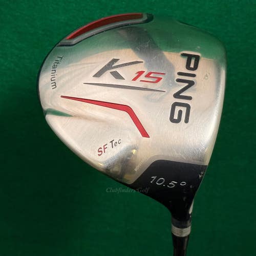 Ping K15 SF Tec Titanium 10.5 Driver Aldila NV 44 Magnum Graphite Regular