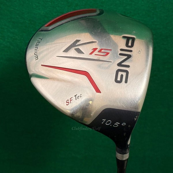 Ping K15 SF Tec Titanium 10.5 Driver Aldila NV 44 Magnum Graphite Regular