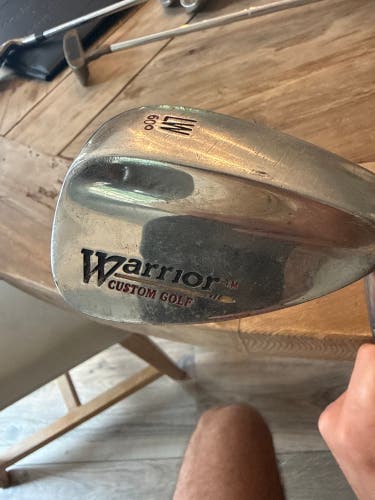 Men's Warrior Warrior Custom Golf Right Handed Wedge Stiff Flex 60 Degree Steel Shaft (Used)