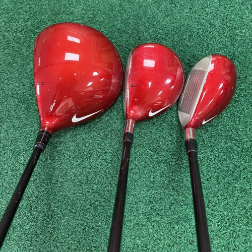 NIKE GOLF COVERT Driver-3W-5H Wood Set Ladies RH Women's Flex Graphite w/HC's