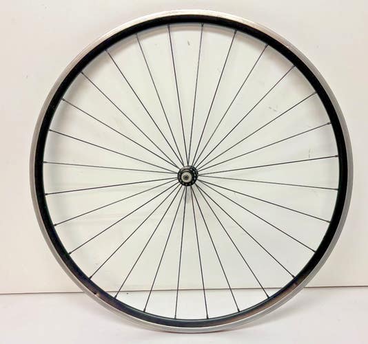 American Classic 28-Radial Spoke Lightweight Black Aluminum 700C Front Wheel
