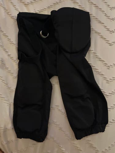 Black Unisex Small Youth Champro Game Pants (Used)