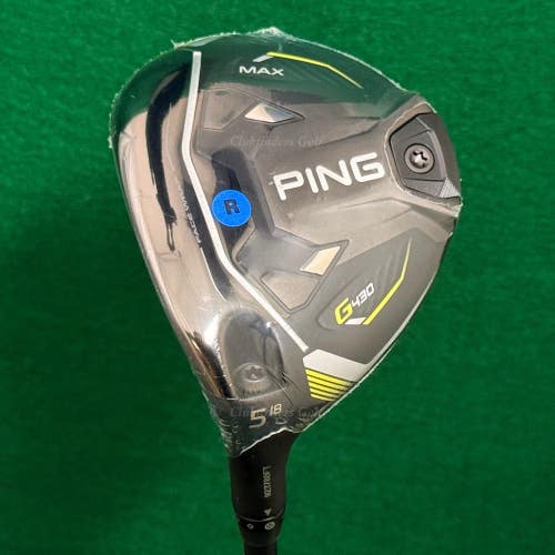 NEW LH Ping G430 MAX 18 Fairway Wood 5 Ping Alta CB 65 Graphite Regular w/ HC