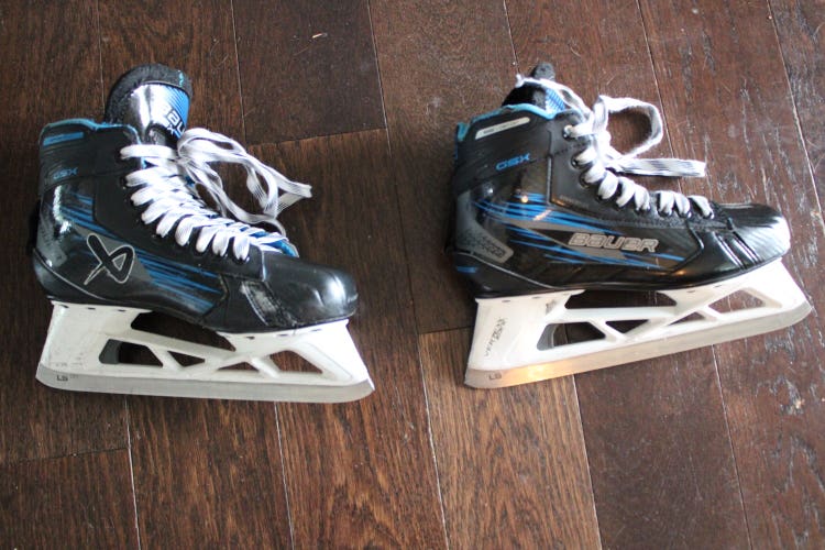Bauer GSX Hockey Goalie Skates Extra Wide Width 6.5 (Used)