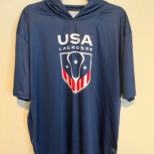 USA Men’s Lacrosse Large Hoodie Shirt