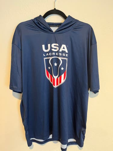 USA Men’s Lacrosse Large Hoodie Shirt