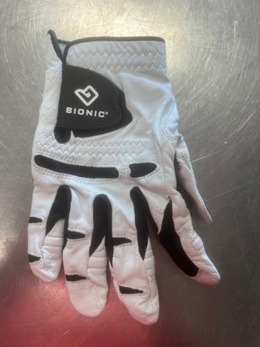 Used Mens Golf Glove White M L 11497-s000158238