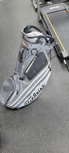 Used Titleist Hybrid 4 Organizer Mens Stand Bag Grey 11497-s000158224
