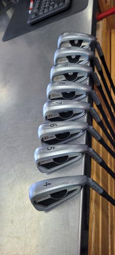 Used Ping G400 Black Dot 4-w Uw Mens Iron Set Rh 4i-gw Aw 11497-s000158218