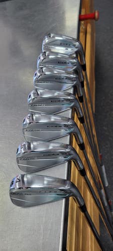 Used Cobra 2025 King Tec Kbs S Tper 130 Mens Iron Set Rh 4i-pw 11497-s000158209