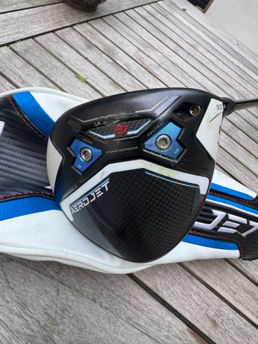 Men's 2023 Cobra AeroJet LS Right Handed Driver Extra Stiff Flex 9 Loft (Used)