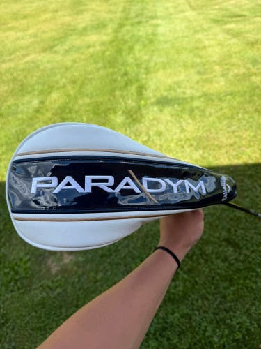Men's 2023 Callaway Paradym Right Handed Driver stiff flex 10.5 Loft Graphite Shaft (New)