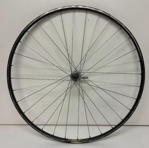 Vintage Wolber GTX 32-Spoke Gray Aluminum 700C Front Wheel Shimano 105 1050 Hub