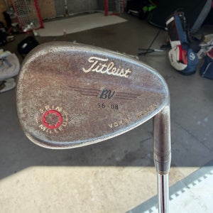 Men's 2009 Titleist Vokey spin milled Right Handed Wedge Stiff Flex 56 Degree Steel Shaft (Used)