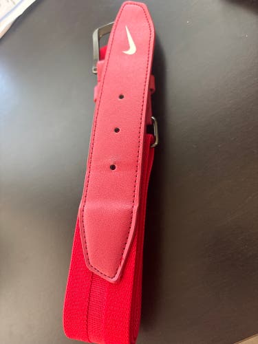 Nike Red Baseball Belt (New)