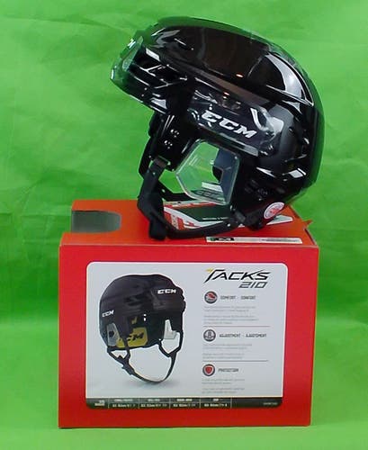 Medium Senior CCM Tacks 210 Helmet (New) - Black