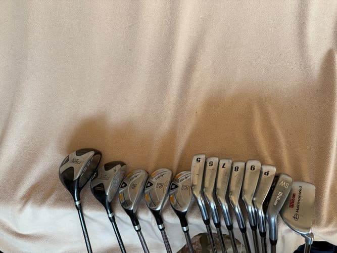 Men's RAM Axial Right Handed Clubs (Full Set) Regular Flex 13 Pieces (Used)